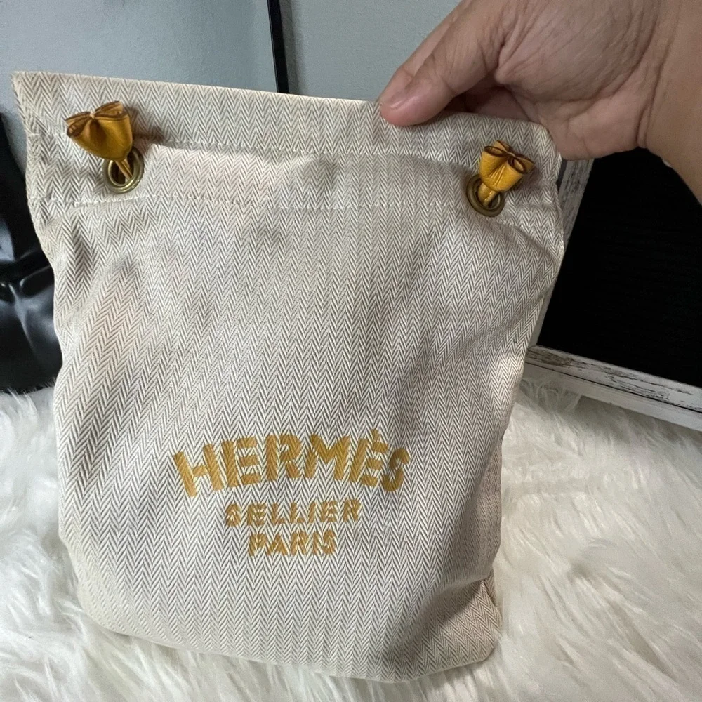HERMES aline pm canvas bag